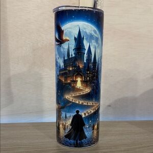 Harry Potter Castle Tumbler 20oz Skinny